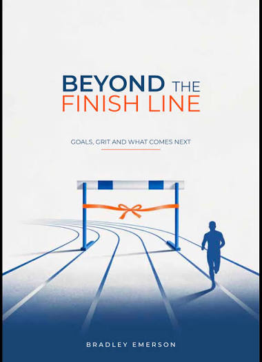Beyond the Finish Line book cover by Bradley Emerson